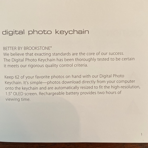 Unused Digital Photo Keychain- Great for kids or those without a cell phone - Picture 7 of 16